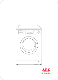 Bedienungsanleitung Aeg Lavamat Turbo 16820 54 Seiten
