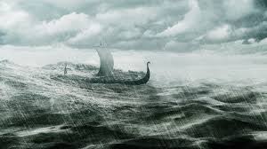 Warrior, fantasy art, battle, vikings. Viking Ship Painting Digital Art Omnislash Visual