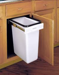 Top Mount Slide Out Rails And Pull Handle Attachment Rev A Shelf Trash Can Waste Container
