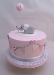 First Birthday Cake Images For Girls 1st Birthday Cake Girl Pink And Grey Elephant Baby Shower Collection Party Ide Girls First Birthday Cake 1st Birthday Cake For Girls Baby Shower Cakes Girl