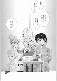 riza hawkeye, roy mustang, and alex louis armstrong (fullmetal alchemist) |  Danbooru