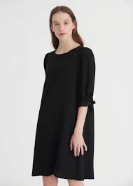 Tie Sleeve Silk Tunic Dress Silk Tunic Dress Silk Dress Long Dresses