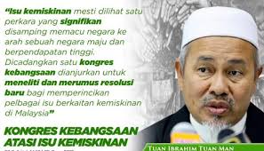 Perlu lebih prihatin terhadap masalah kemiskinan. Laporan Kemiskinan Pbb Pas Cadang Adakan Kongres Kebangsaan Nth Qibord