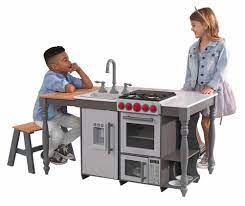 Duktig play kitchen, birch, 28 3/8x15 3/4x42 7/8. Kidkraft Chef S Cook N Create Island Play Kitchen With Ez Kraft Assembly Walmart Com Walmart Com