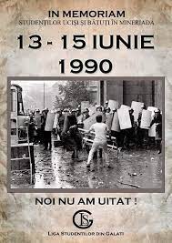 Sute de oameni au fost bătuţi şi arestaţi. 13 15 Iunie 1990 Noi Nu UitÄƒm
