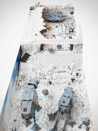 If you want to make a star wars. Star Wars Hoth Diorama Drone Fest