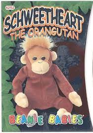 Ty Beanie Babies Bboc Card Series 4 Beanie Buddy Left Silver Schweetheart The Orangutan Bbtoystore Com Toys Plush Trading Cards Action Figures Games Online Retail Store Shop Sale