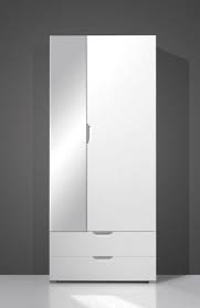 Gino Kleiderschrank Weiss 85x200x35 Cm Diele Flur Decoracion Recamara Muebles Closet Abiertos