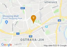 This map shows tram lines and stations in ostrava. Czech Raildays Jun 2019 Ostrava Czech Republic Trade Show