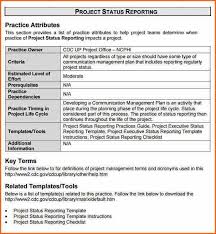 Project Status Report Sample Progress Report Template Project Status Report Progress Report