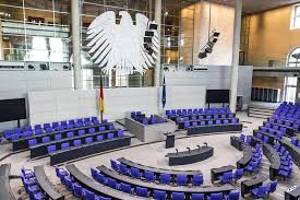 Find the perfect bundestag berlin stock photos and editorial news pictures from getty images. Plenary Hall Of German Parliament Bundestag In Berlin Berlin Germany Septemb Affiliate Bundestag Berlin Berli Berlin Interior Design Services Hall