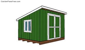 Like the 10x10 and 10x12 gambrel shed plans the 10x14 gambrel shed design includes a loft floor storage area up in the roof. 10x12 Lean To Shed Plans Pdf Download Free Garden Plans How To Build Garden Projects