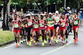 Le marathon des jeux olympiques ou marathon olympique est inscrit au programme des jeux olympiques depuis la première édition, en 1896 à athènes. Marathon Aux Jeux Olympiques Wikipedia
