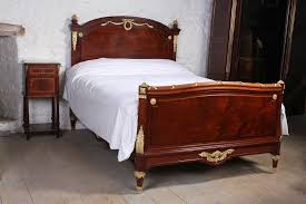 Dubbed the goût grec, or greek taste, this neoclassical style dictated decorative restraint and an emphasis on clear architectural forms. Magnificent Louis Xvi Style Mahogany Bed Antiques Atlas