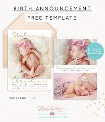 Maybe you would like to learn more about one of these? Free Birth Announcement Template For Photoshop Strawberry Kit