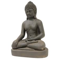 As others have said, it looks. Hi Line Gift Ltd Hi Line Gift Decorative Garden Statue Large Sitting Buddha 29 5 76312 L Rona