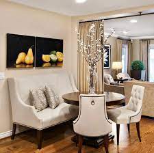 How To Create A Stylish Dining Nook With A Settee Anns Liee Banquette Seating Dining Room Dining Room Small Settee Dining