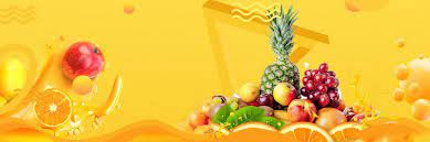 Frutas Frame Decoracao Alimentos Background Fresh Fruit Fruit Yellow Background