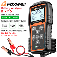 We did not find results for: Foxwell Bt715 Bt 715 12v 24v Kfz Batterietester Kurbelsystem Ladesystem Analysator