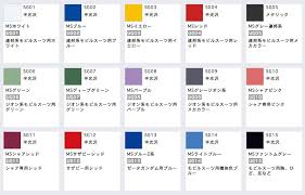 Rigorous Gsi Creos Paint Chart Mr Hobby Color Chart Pdf Mr