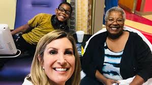 Allison Taylor donates time as library assistant at hospital