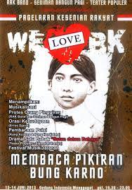 Pagelaran Kesenian Rakyat Membaca Pikiran Bung Karno Bandung 13 14 Juni 2013 Festival Musik Membaca Seniman
