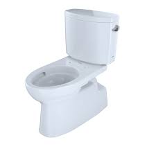 Skip the big box store! Toto Cst474cefrg 01 Vespin Ii Two Piece Elongated 1 28 Gpf With Cefiontect Universal Height Skirted Toilet