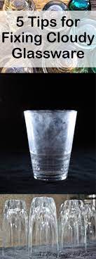 5 Tips For Fixing Cloudy Glassware Wrapped In Rust Glassware House Cleaning Tips Glass Cooktop