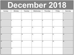 December 2018 Printable Calendar December2018calendar Calendar Printables Printable Calendar Template June 2019 Calendar