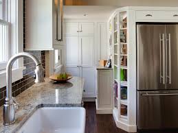 The addition of our ice white shaker kitchen cabinets will give a cool splash of style to any kitchen. Tall Kitchen Cabinets Pictures Ideas Tips From Hgtv Hgtv