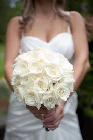 We can't think of many things that are more classically romantic than a bundle of roses. All White Rose Bouquet Www Macj Com Br