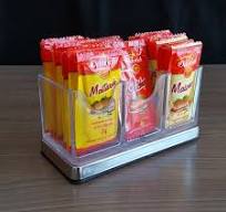 Suporte Porta Saches De Maionese Ketchup Mostarda Divisória ...