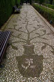 Pebble tile and stone pebble tile is a beautiful way to bring the look of the outdoors in and create an a pebble floor bathroom can have raised or flat pebble tile. 15 Magical Pebble Paths That Flow Like Rivers Bored Panda