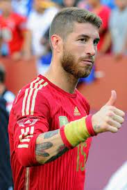 In 2021, he sports some unique hairstyles! Sergio Ramos Spain Soccer Worldcup2014 Sergio Ramos Ramos Haircut Soccer Players