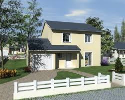 Irenee Est Un Modele De Maison De Ville Avec Garage Accole Et Entree Protegee Par Un Auvent Elle Possede 5 Pieces P Maison De Ville Maison Maison Individuelle