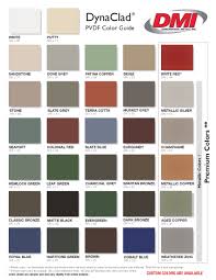 17 high quality dark bronze color chart