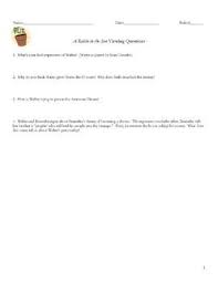 A Raisin In The Sun By Lorraine Hansberry Movie Follow Along Questions