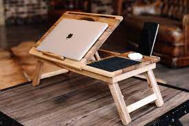 laptop standwooden laptop standstand up deskmacbook etsy in 2020 wooden laptop stand laptop stand bed laptop stand