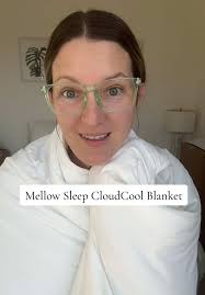 I know sleep and I know HOT living in Phoenix! This cooling blanket is  legit! #coolingblanket #hotsleeper #mellowsleep #blanket #homefinds @Mellow  Sleep