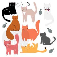 Created by rosie piter, courtesy of acclaim images. Cat Clipart Kitten Clipart Cat Art Kitten Art Animal Etsy
