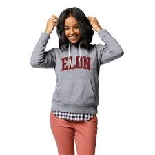 Elon Women S Victory Springs Pullover Hoodie