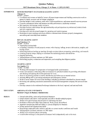 Courses of commercial and sales skills, communication and presentation, effective calling, business and civil law in the direction of to the real estate ownership, sale and leasing. Leasing Agent Resume Samples Velvet Jobs