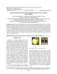 Get wan haron's contact information, age, background check, white pages, marriage history, divorce records, email, criminal records & photos. Pdf Design And Analysis Of Single Screw Extruder For Jatropha Seeds Using Finite Element Method Ali Nurrakhmad Academia Edu