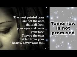 Everything happens for a reason. Tomorrow Is Not Promised Motivational Quotes Inspirational Quotes Youtube