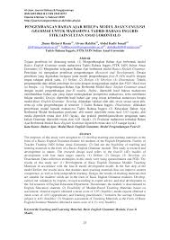 Panduan pengembangan bahan ajar depdiknas 2008 pdf. Https Media Neliti Com Media Publications 288906 Pengembangan Bahan Ajar Berupa Modul Bas F5f02fa0 Pdf