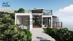Hot Item 2x40ft Modular Prefab Prefabricating Shipping Container House Container House Shipping Container House Shipping Container