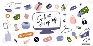 Die neue suchmaschine für möbel und accessoires. Online Shopping Ikone Set E Commerce Flache Zeichen Vektorillustration Stock Vektorgrafi Crushpixel