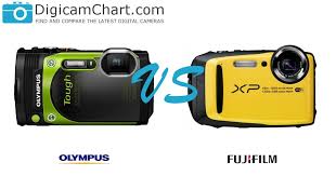 The Side By Side Comparison Of The Olympus Stylus Tough Tg