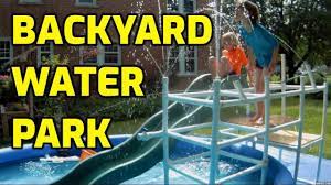 This is a great one to do if you want a good, stable backyard water park. Diy Backyard Waterpark Build Your Own Splash Zone Youtube