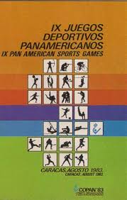The Ninth Pan American Games Were Held In Caracas Venezuelafrom August 14 To August 29 1983 The Ga Track And Field Athlete American Games Volleyball Posters